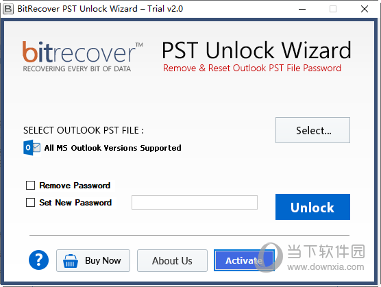 BitRecover PST Unlock Wizard