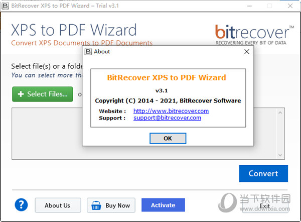 BitRecover XPS to PDF Wizard