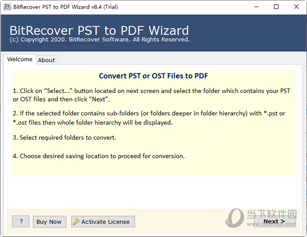 BitRecover PST to PDF Wizard