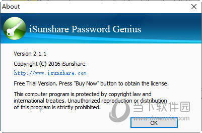 iSunshare Password Genius Advanced