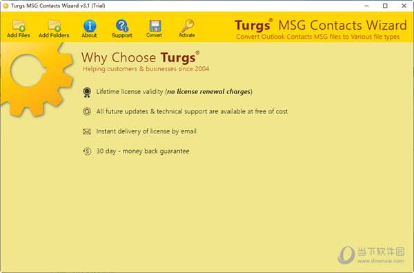 Turgs MSG Contacts Wizard