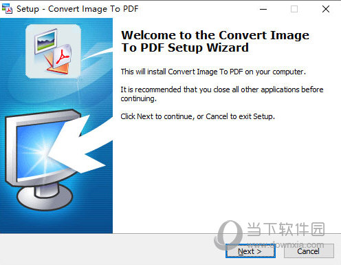 convert image to pdf