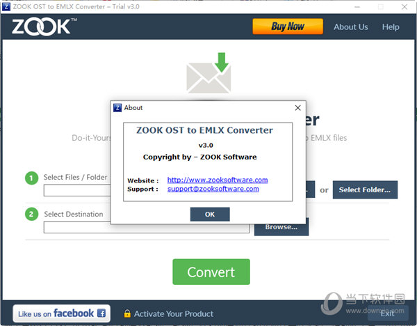 Zook OST to EMLX Converter