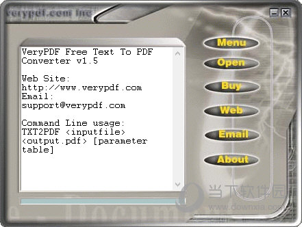 VeryPDF Free Text to PDF Converter