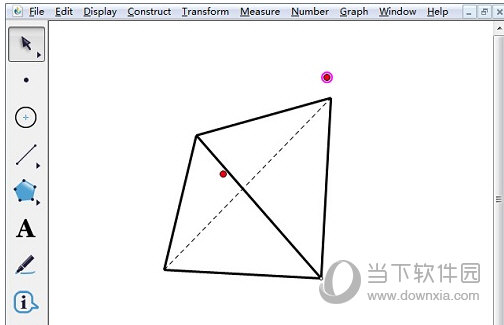 几何画板怎么快速绘制正四面体