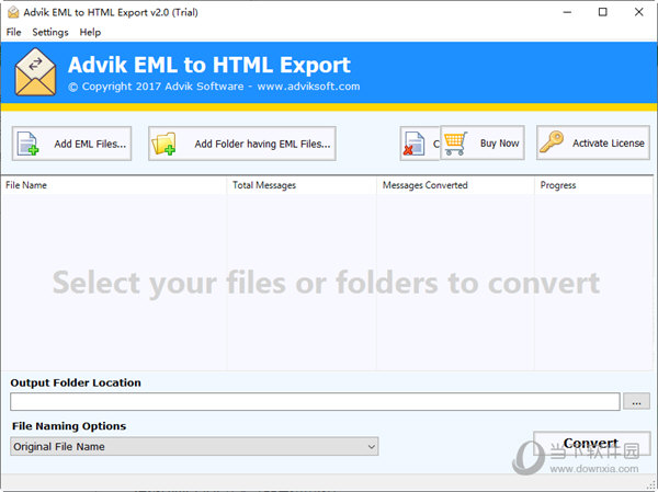 Advik EML to HTML Export