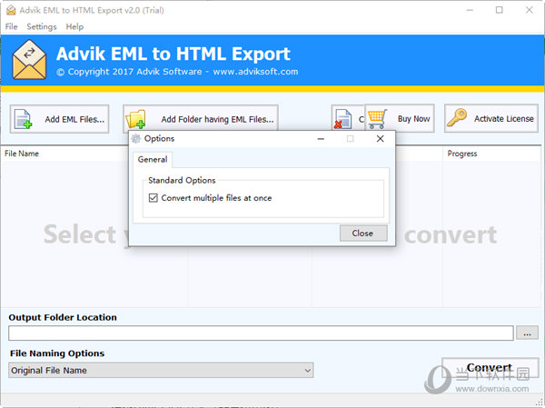 Advik EML to HTML Export