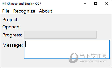 Chinese and English OCR
