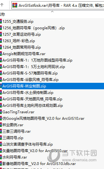 ArcGIS三调符号库免费下载