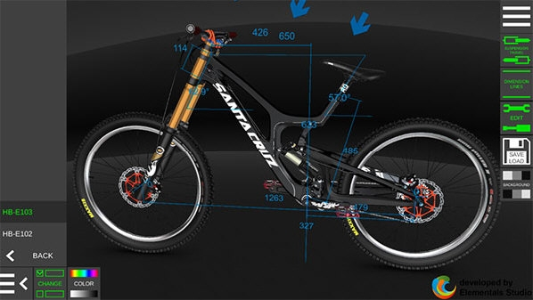 自行车配置器3D