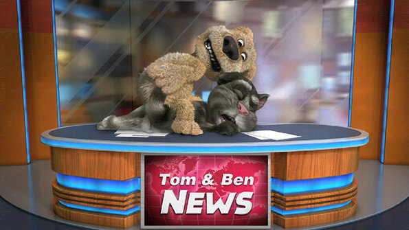 汤姆猫新闻联播