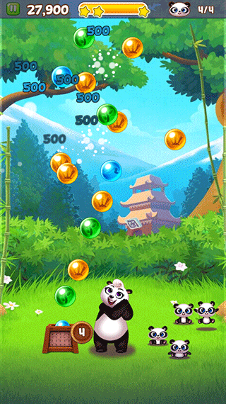 熊猫泡泡龙无限金币版